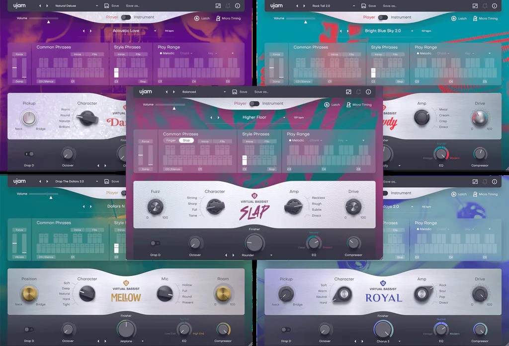 Ujam Virtual Bassist  Bundle  (Full Latest Version)